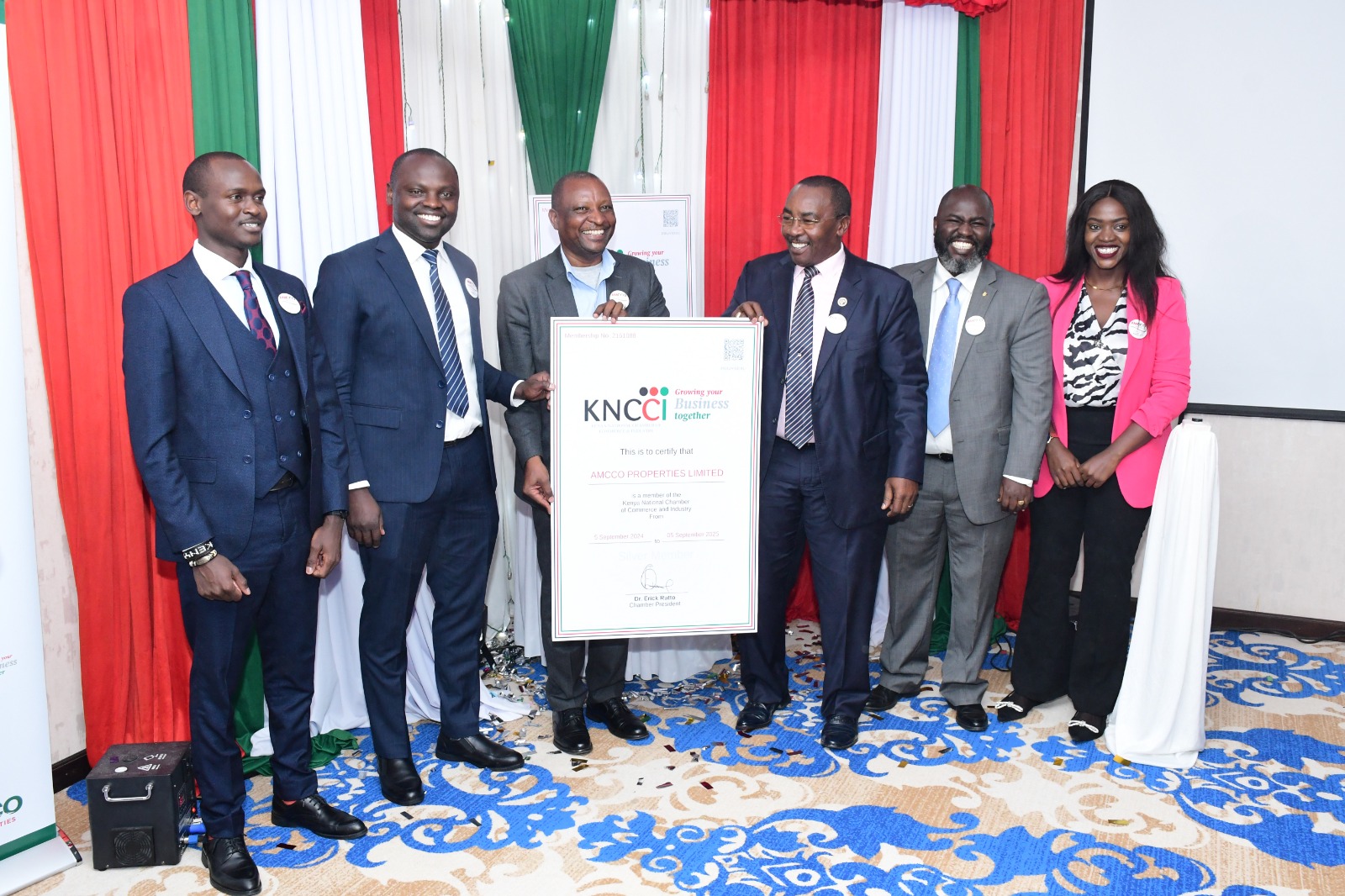 AMCCO Officially Partners with KNCCI to Help Kenyans in Diaspora Invest Home.